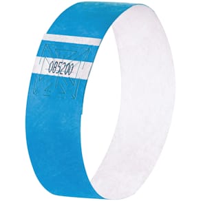 Eintrittskontrollband Sigel Super Soft, neonblau