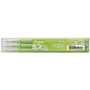 Pennpatron Gelbläck PILOT Frixion 0,7mm Ljusgrön 3/FP