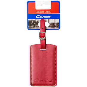 Baggagemærke rød