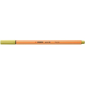 Fineliner STABILO point 88 EF, 0,4 mm, senf