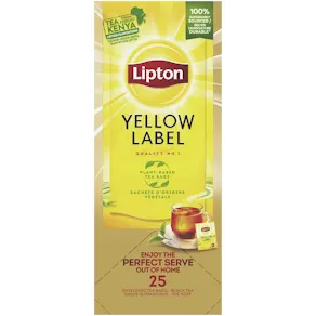 Te LIPTON påse Yellow Label 25/fp