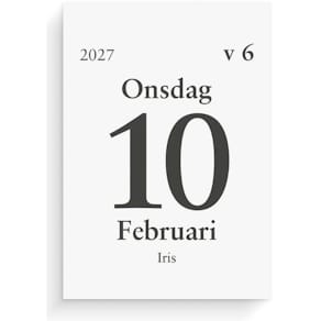 Dagblock Studieåret 26/27