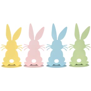 Dekofigur Osterhase, Eisen, sortiert