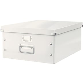Förvaringslåda Stor Click & Store Vit