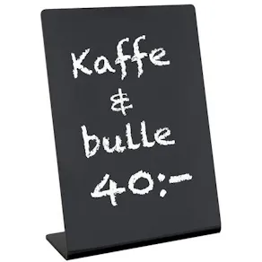Informationsställ griffel lutande A5 sva