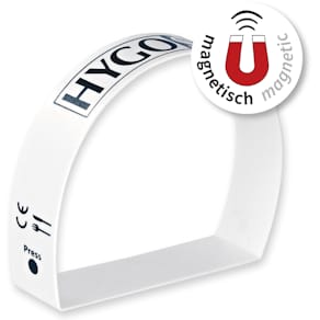 Ring til engangshandsker m. magnet, polyacryl, hvid, 5 stk