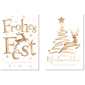 Geschenkanhänger, Weihnachten, 3 St.