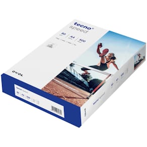 Kopierpapier OVOL Speed, 80 g/m², A4, 500 Blatt, weiß