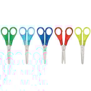 Bastelschere WEDO, 13 cm, rund, sortiert