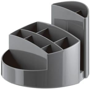 Schreibtischköcher HAN Rondo, dunkelgrau