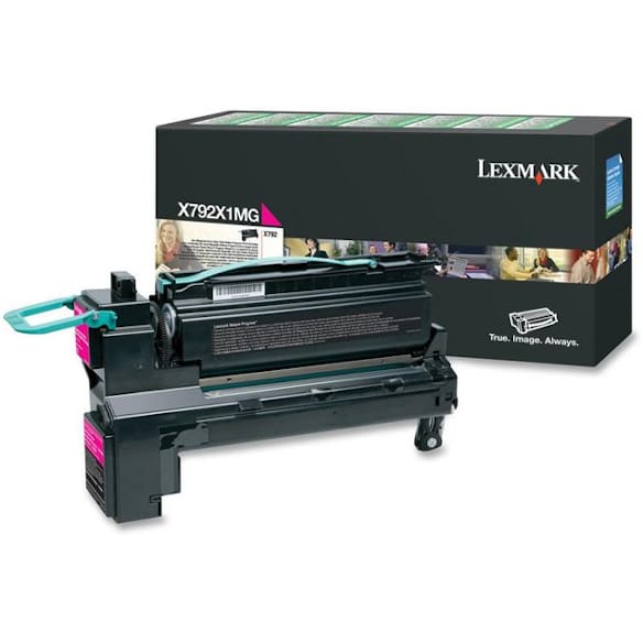 Toner LEXMARK X792X1MG 20K rød