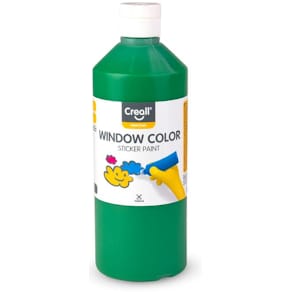 Fönsterfärg CREALL 500ml grön