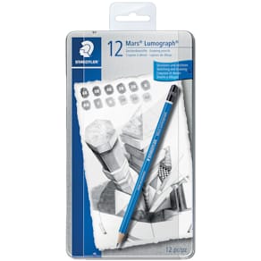 Bleistifte STAEDTLER Mars Lumograph, 12 St., sortiert