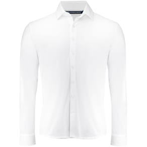 Stretchskjorta CB Hedley vit 4XL
