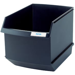Papierkorb HAN LOGO-DRIVE, 25 l, schwarz