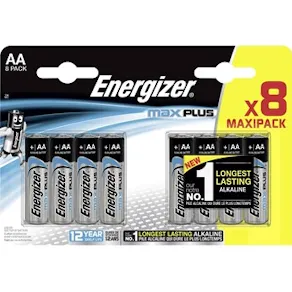 Batteri ENERGIZER Max Plus AA 8/fp