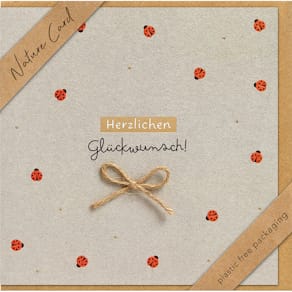 Glückwunschkarte Nature Cards, quadratisch