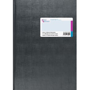 Geschäftsbuch KÖNIG & EBHARDT, A4, 144 Blatt, kariert, grau