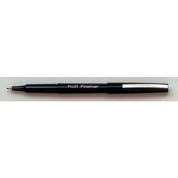 Fiberpenn PILOT Fineliner sort 12st