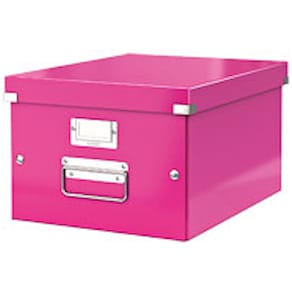 Arkivboks Click&Store mellem WOW pink