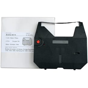 Farbband Kores Gr. 153C, schwarz, für Brother AX 10