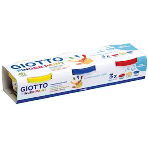 Fingerfarben Nerchau, 100 ml, 3 Farben, sortiert