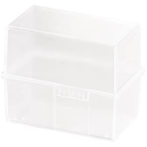 Karteikasten HAN, DIN A6 quer, transparent
