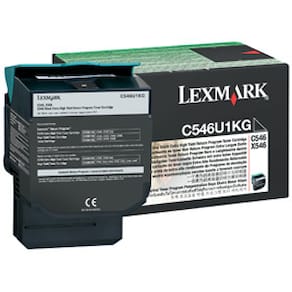 Toner LEXMARK C546U1KG 8K svart