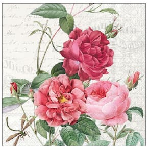 Serviette Ambiente Amber, 25x25 cm, 3-lagig, 20 Stück