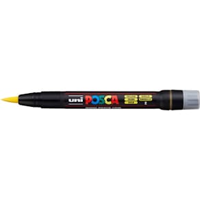 Pinselmarker Uni-Ball Posca PCF-350, gelb