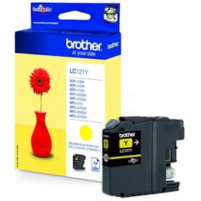 Tintenpatrone Brother, gelb