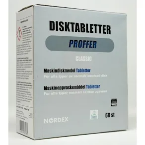 Maskindisk PROFFER Classic tabs 60/fp