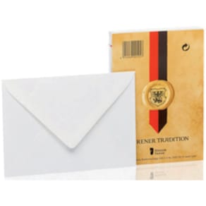 Briefhülle Rössler Dürener Tradition C6 SF 25 St. weiß satiniert