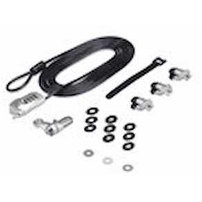 StarTech.com Laptop/Desktop & Peripheral Lock Kit, 9.8ft (3m)