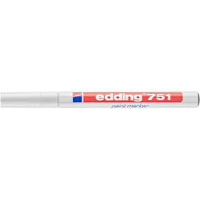 Paintmarker EDDING 751 hvit