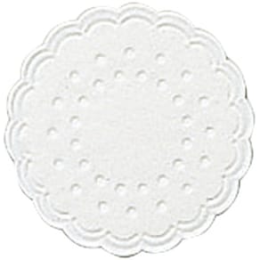 Tassenuntersetzer Duni, weiß