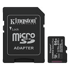 Kingston Canvas Select Plus - Flash-minneskort (microSDXC till