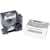Tape Rillprint compatible D1 voor Dymo 45013, 12 mm, zwart op wit