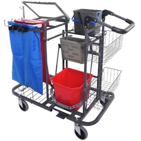 Städvagn NILFISK Pressvagn, fullutrustaad & städklar