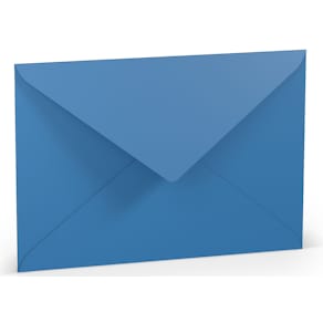 Briefumschlag Rössler Paperado, C5, SF, stahlblau