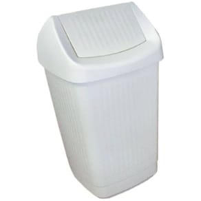 Abfalleimer MEIKO Schwingdeckel, 50L, weiß