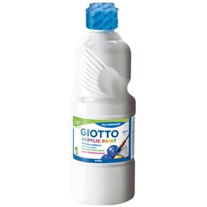 Akrylfärg Giotto 500 ml vit
