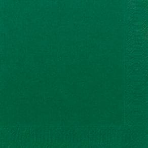Frokostserviet, Duni, Ecoecho, 3 lag tissue, grøn 330mmx330mm,