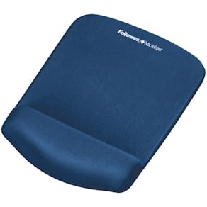 Handgelenkauflage Fellowes PlushTouch, mit Mauspad, blau