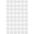 Etiketten Apli rond in etui, 13 mm, wit, 210 stuks, 35/vel