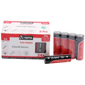Batteri OLYMPIA Alkaline AA (24)