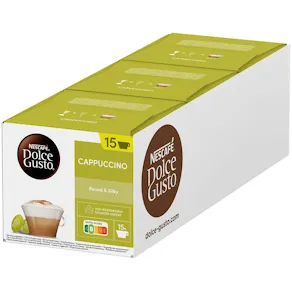 Kaffekapslar Cappuccino 15+15st (15 port)
