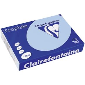 Gekleurd papier Clairefontaine Trophée Pastel, A4, 160 g, 250 vel