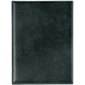 Urkundenmappe VELOFLEX Exquisit, A4, schwarz, Ledernarbung