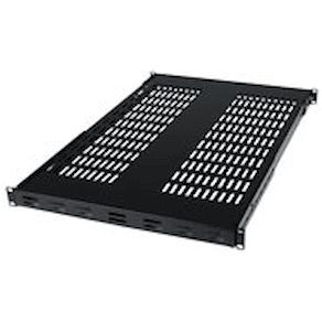 StarTech.com Ventilerad rackmonteringshylla med justerbart